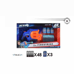MANUAL SOFT BULLET GUN \/ 2 COLORS